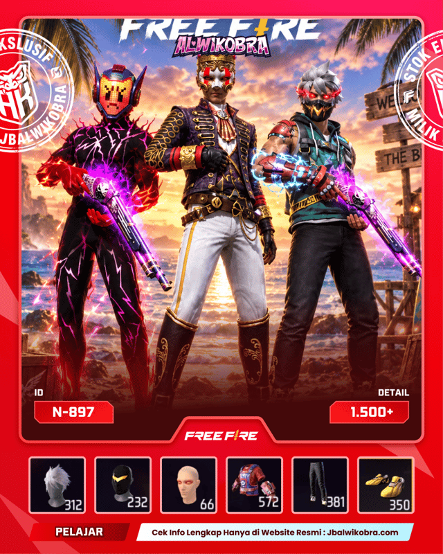 FREE FIRE N897 — Free Fire — Pelajar